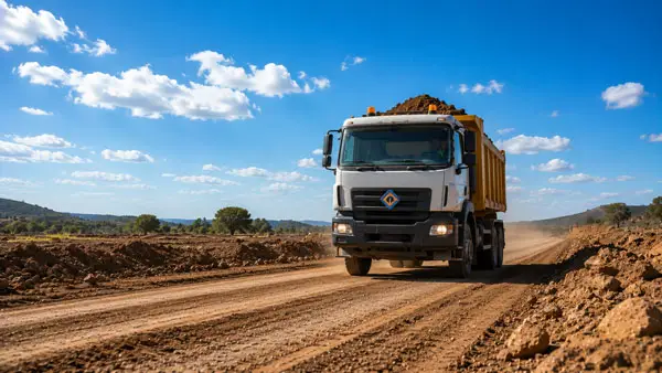 glocon tipper truck tout